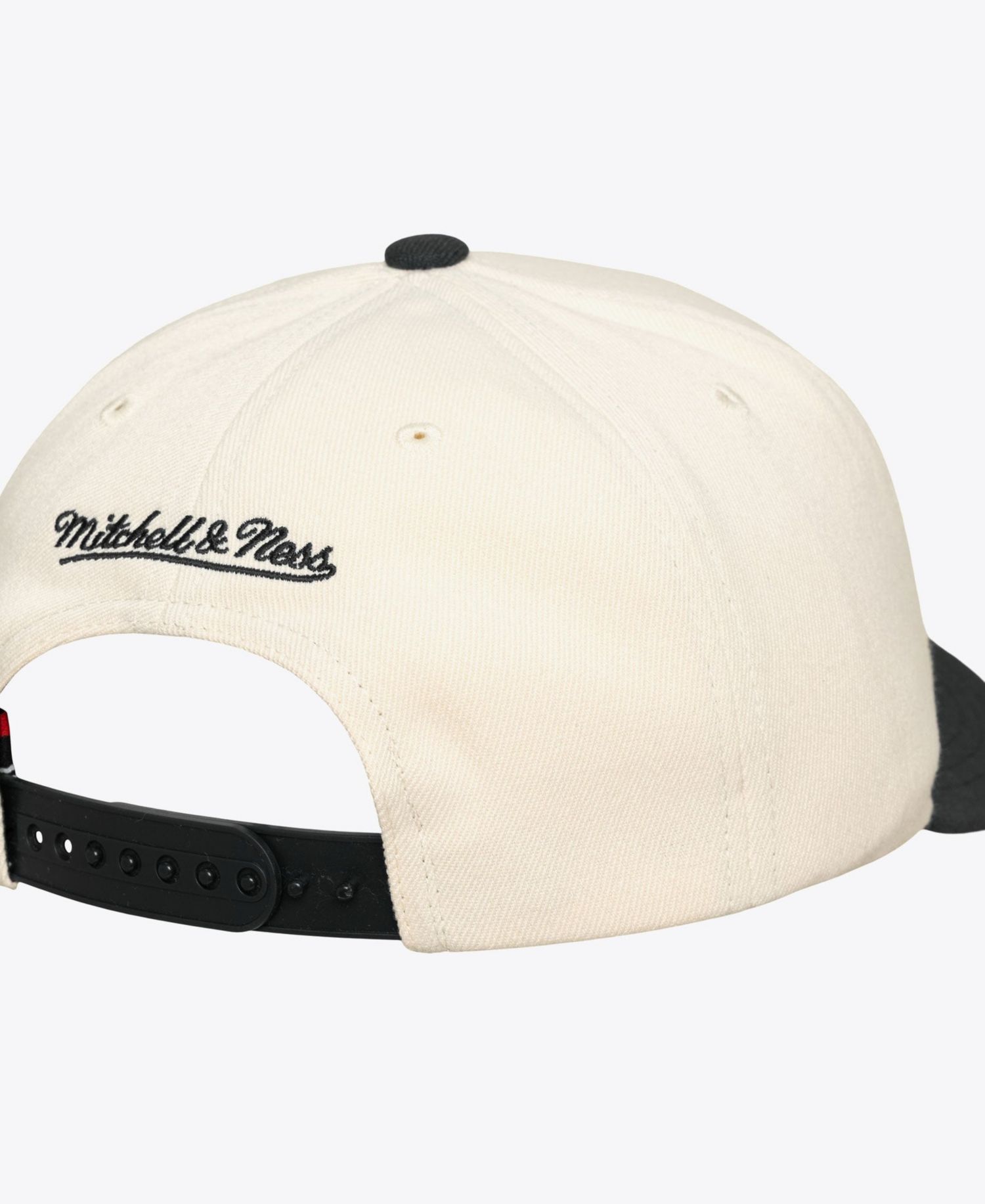 Men's Cream/Black Philadelphia Phillies Cooperstown Collection Flawless Script Stretch-Snap Hat