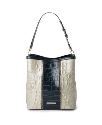 Celina Leather Adjustable Medium Bucket Bag