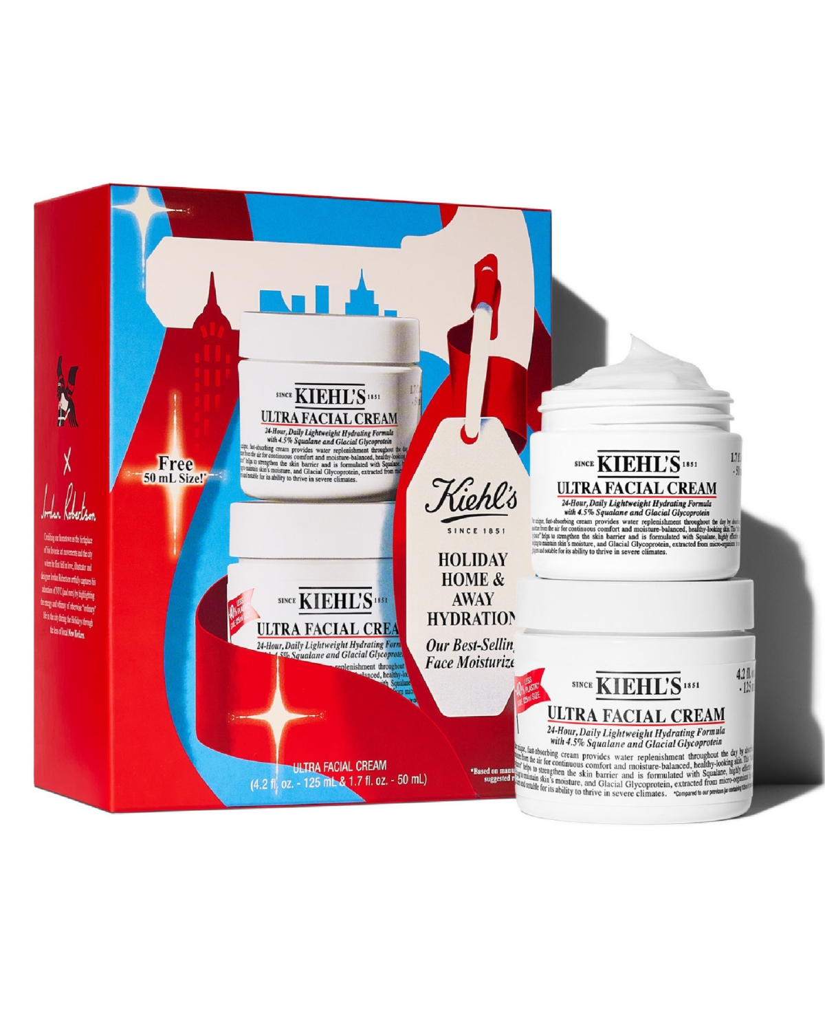 Kiehl's Since 1851 2-Piece Holiday Home & Away Hydration Gift Set