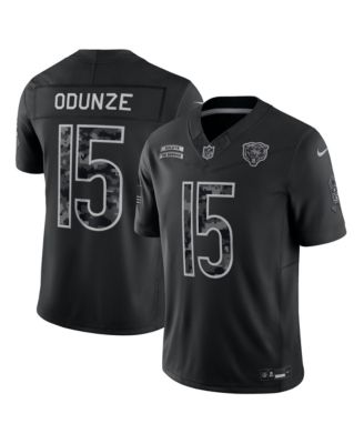 Men's Rome Odunze Black Chicago Bears 2026 Salute to Service Limited Jersey