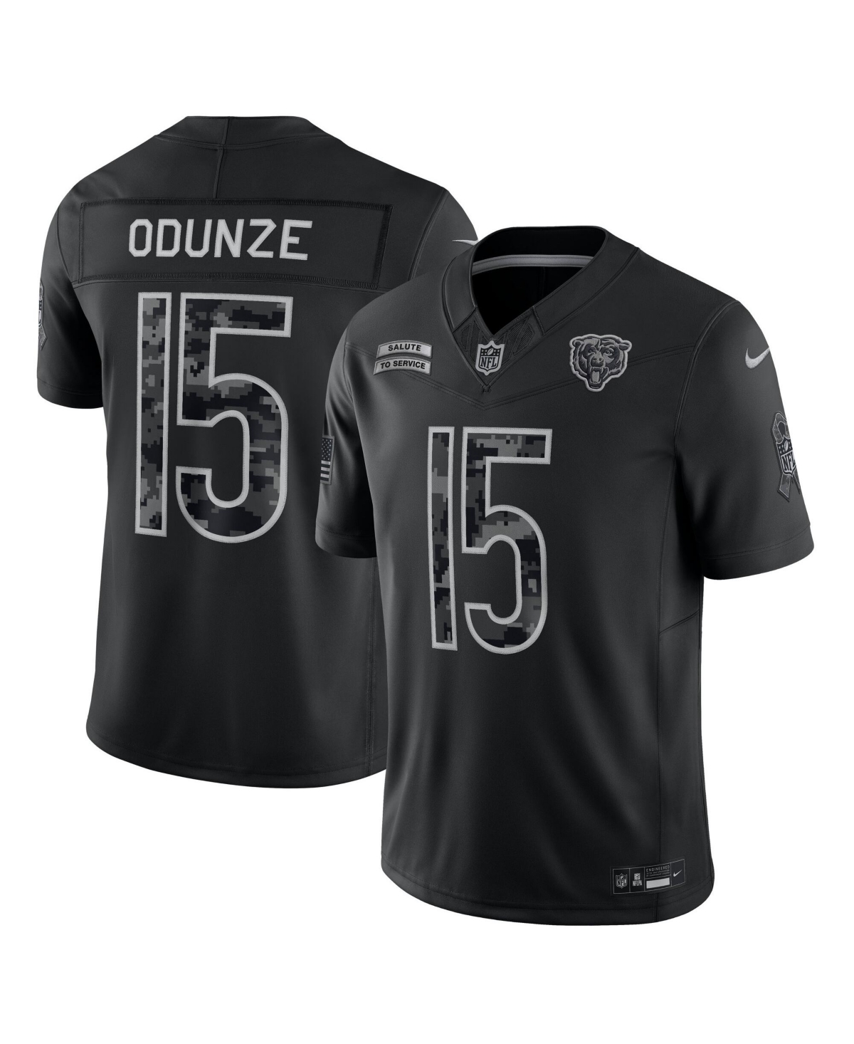 Nike Men's Black Chicago Bears Stitched Limited Jersey
