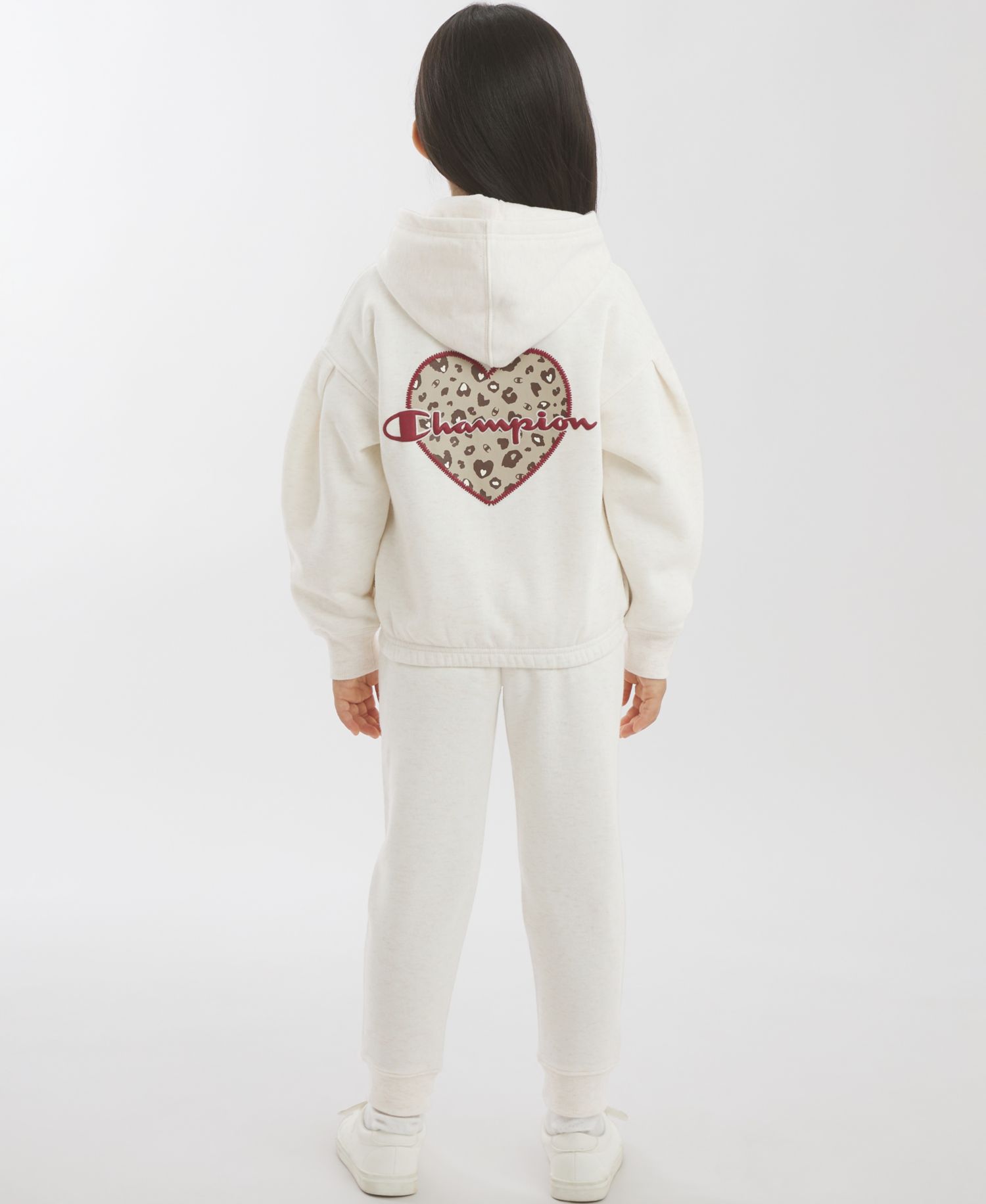 Girls' 4-16 Full-Zip Hoodie and Joggers, 2-Piece Set