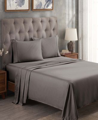 Egyptian Cotton 300 Thread Count Solid Bed Sheet Set