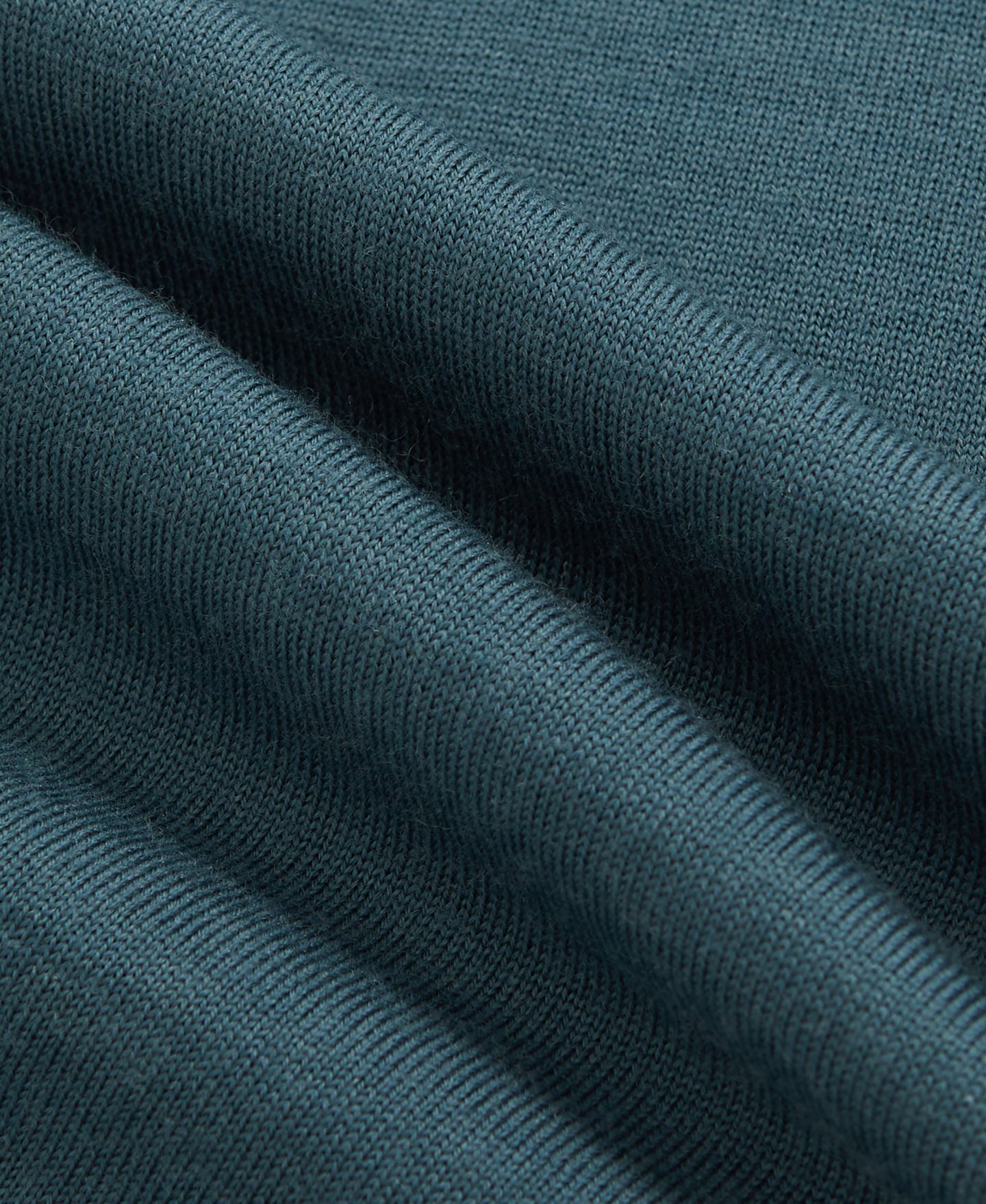 Мужской свитер REISS Blackhall Merino Wool Half-Zip Funnel Neck, цвет: Синий — фото 3