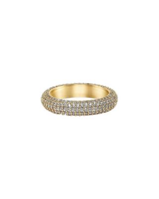 Crystal Round Polished Lyn Ring