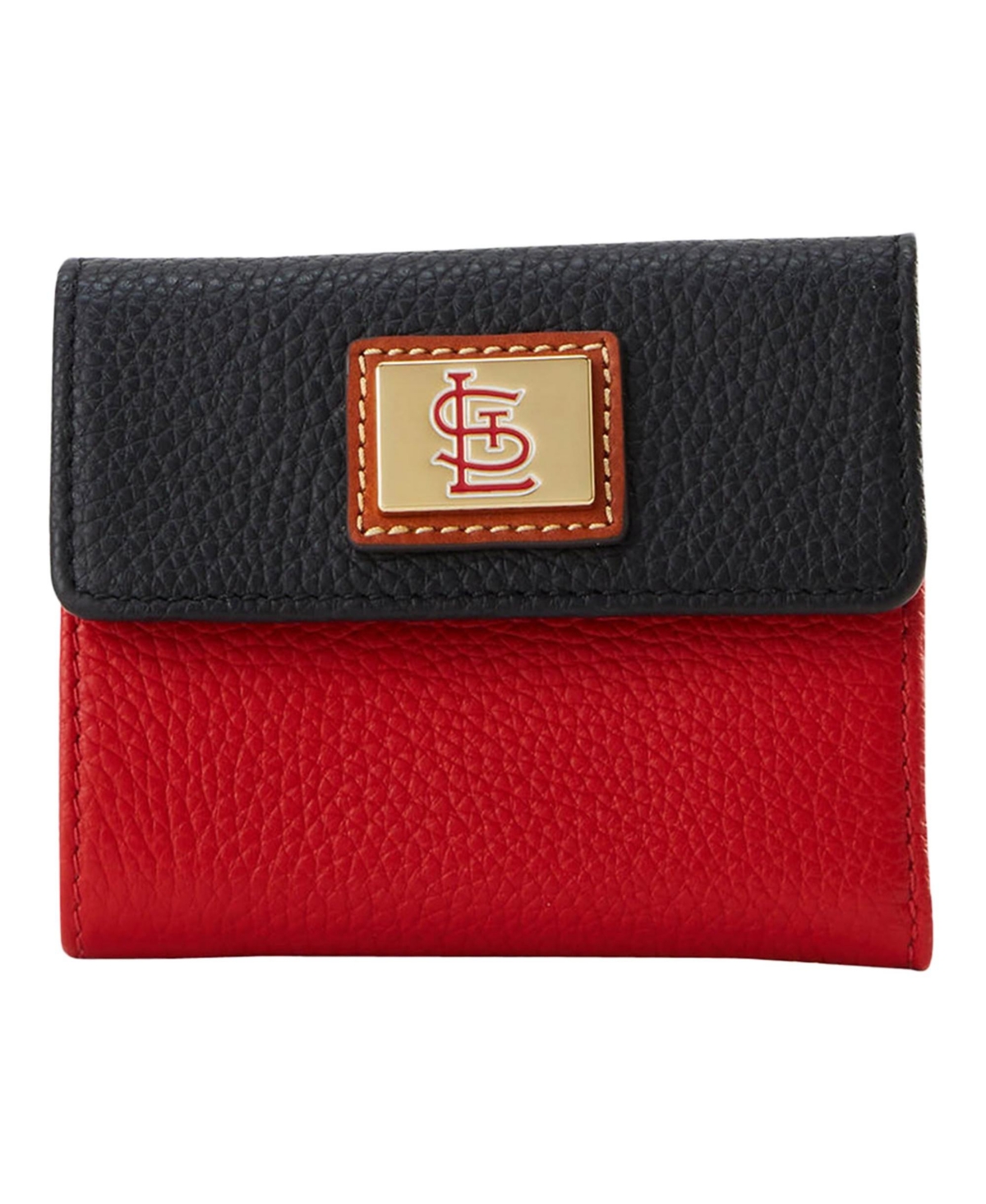 Dooney & Bourke St. Louis Cardinals Flap Credit Card Wallet - Red