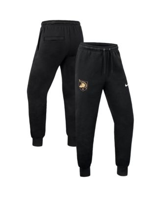 Men's Black Army Black Knights Club Fleece Joggers