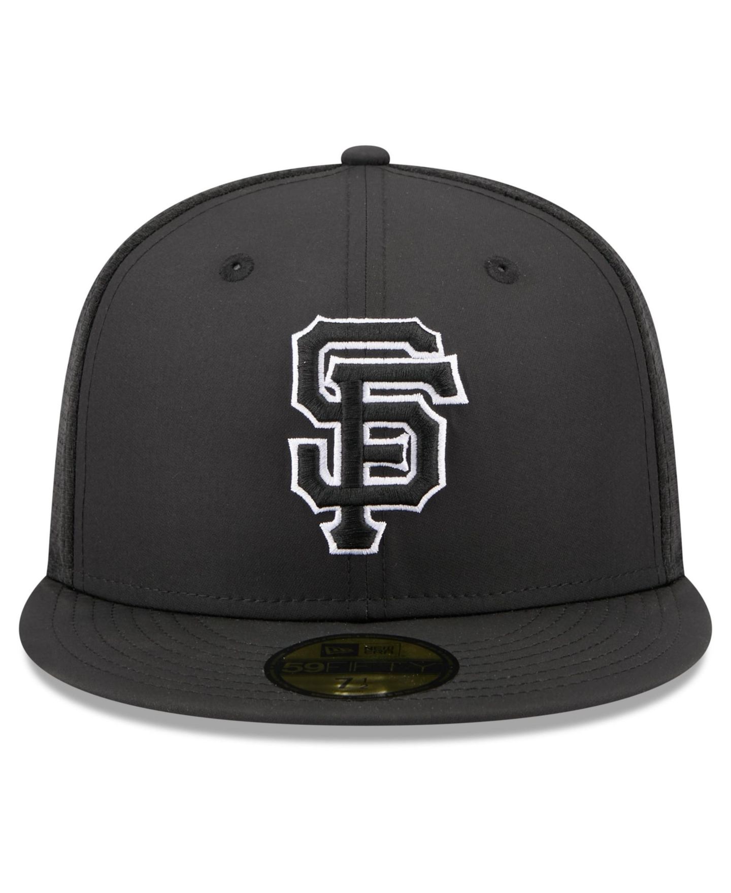 Детская бейсболка New Era San Francisco Giants Batting Practice 59FIFTY Fitted, чёрная — фото 2