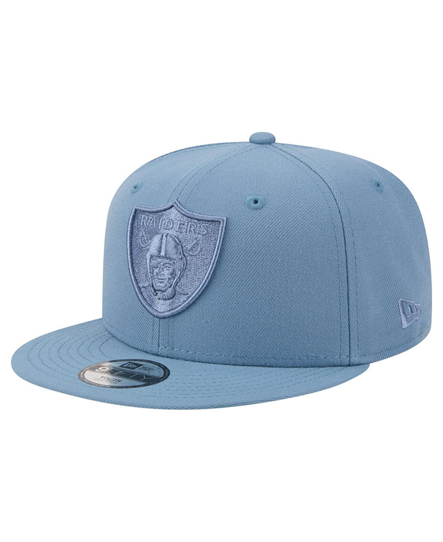 Детская кепка-снэпбэк New Era Las Vegas Raiders Color Pack A-Frame 9FIFTY, синяя — фото 1
