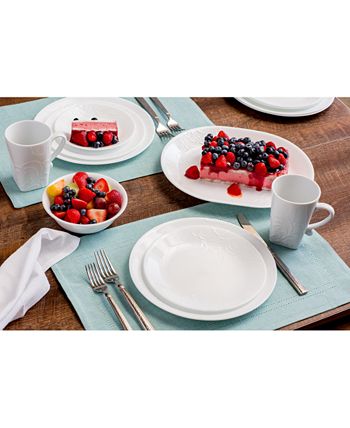 Corelle 42 Pc. Boutique Cherish Round Dinnerware Set Macy s