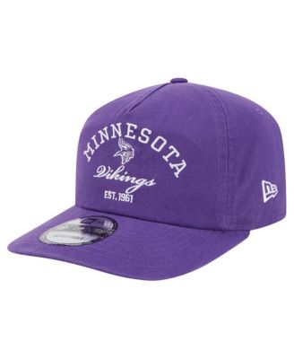 Men's Purple Minnesota Vikings Stacked 19TWENTY Adjustable Hat