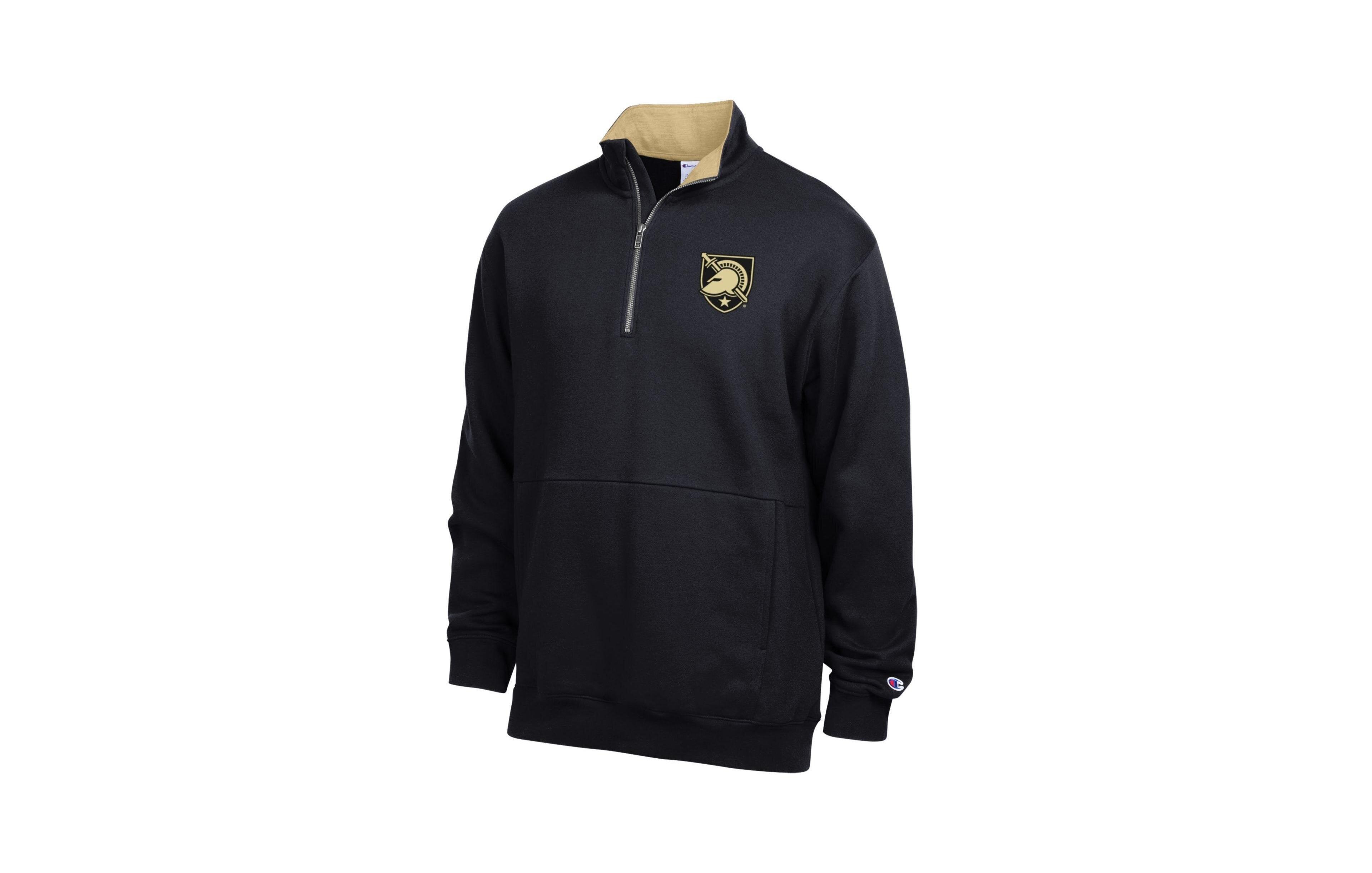 Champion Men's Army Black Knights Fleece Quarter-Zip Pullover