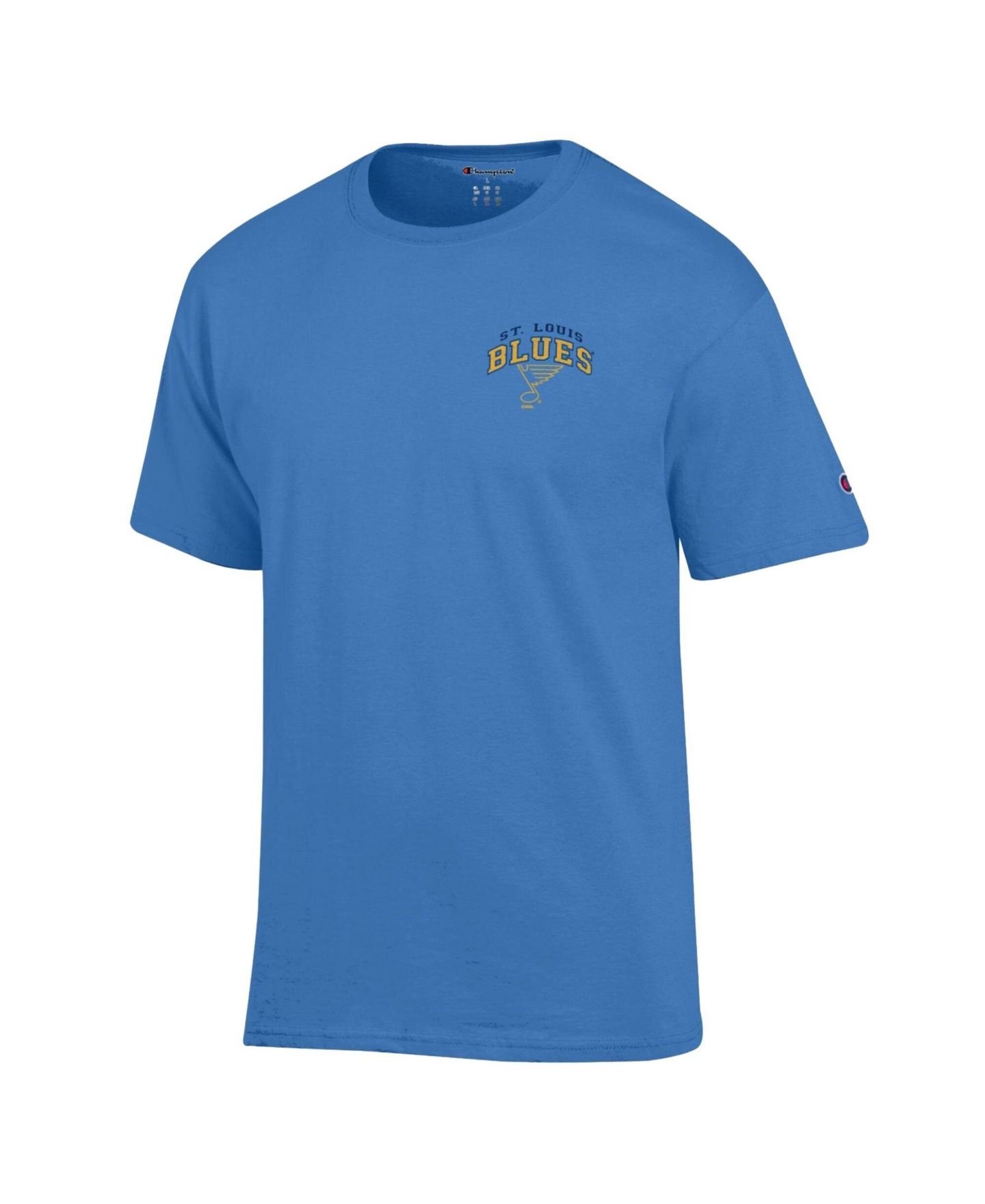 Мужская футболка Champion Blue St. Louis Blues Stick With It Jersey — фото 2