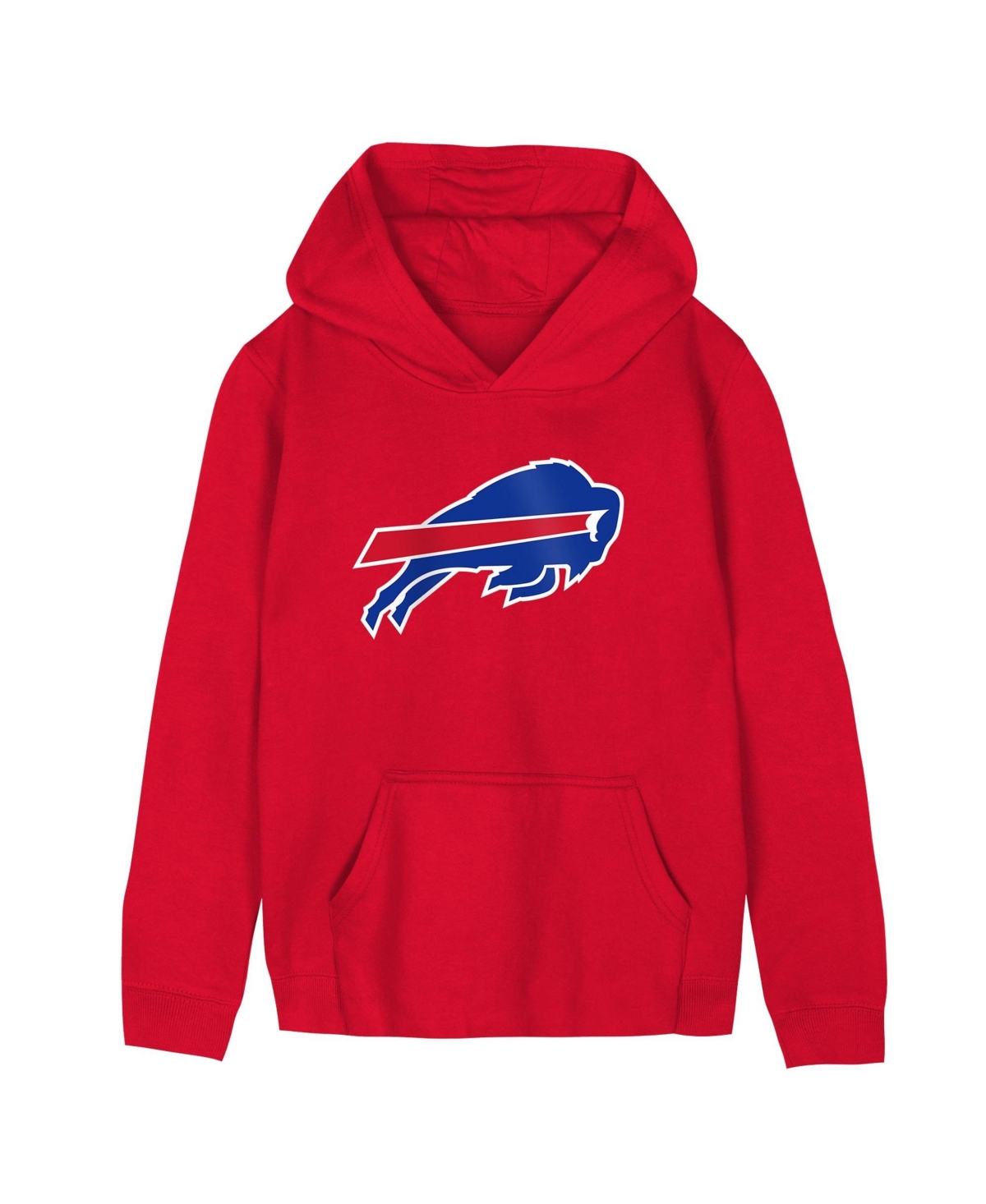 Outerstuff Boys' and Girls' 2T-5T Buffalo Bills Primary Logo Fleece Hoodie