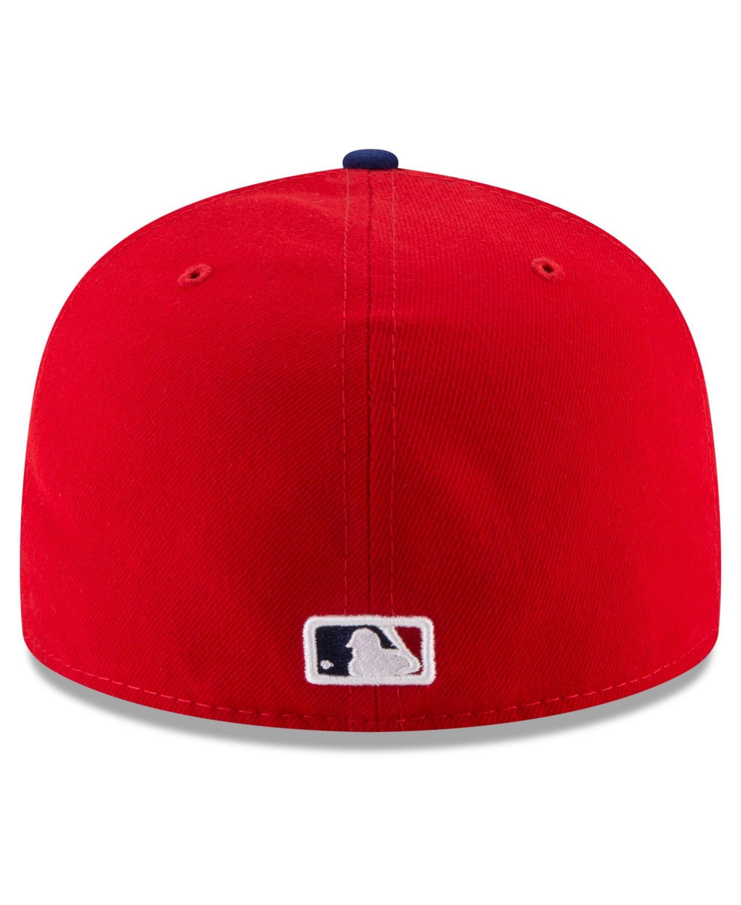 Мужская кепка New Era Red Philadelphia Phillies 2026 Players' Weekend Authentic Collection 59FIFTY Fitted Hat, цвет: Красный — фото 4