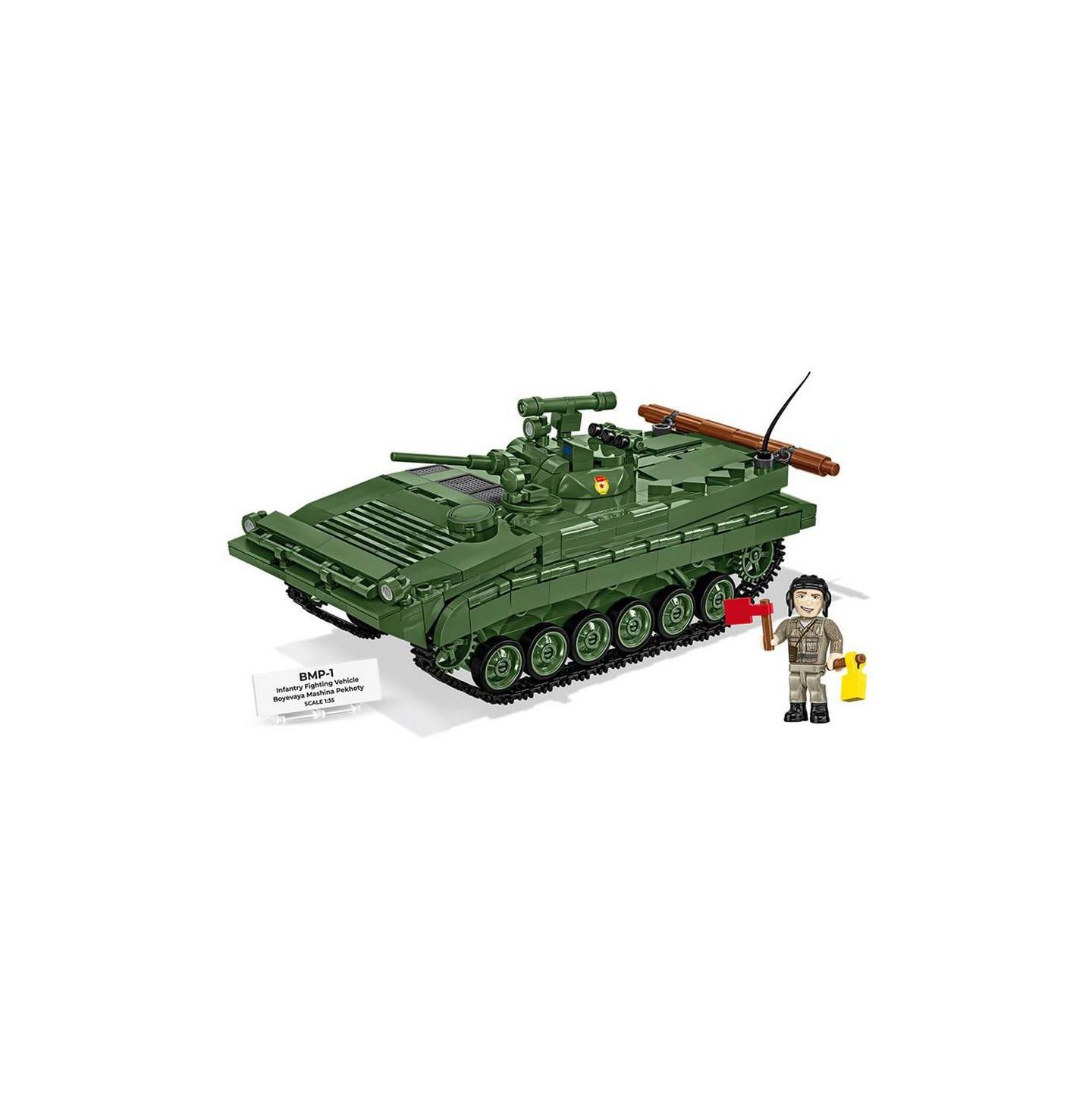 Детский конструктор COBI Armed Forces BMP-1 2-in-1 758-Piece Building Set, Ages 8+ — фото 3