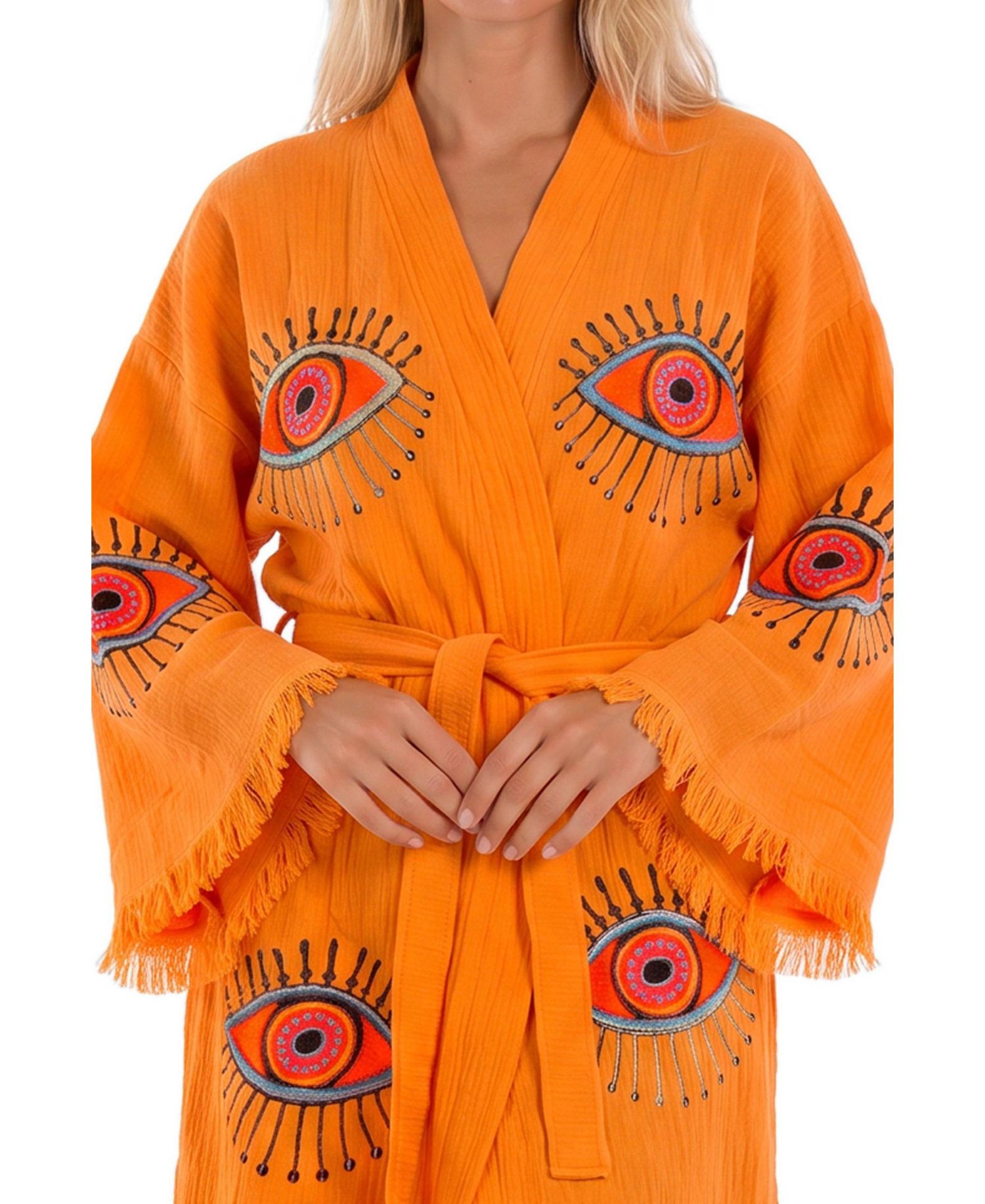 Women's Aria V-Neck Long-Sleeve Cover-Up