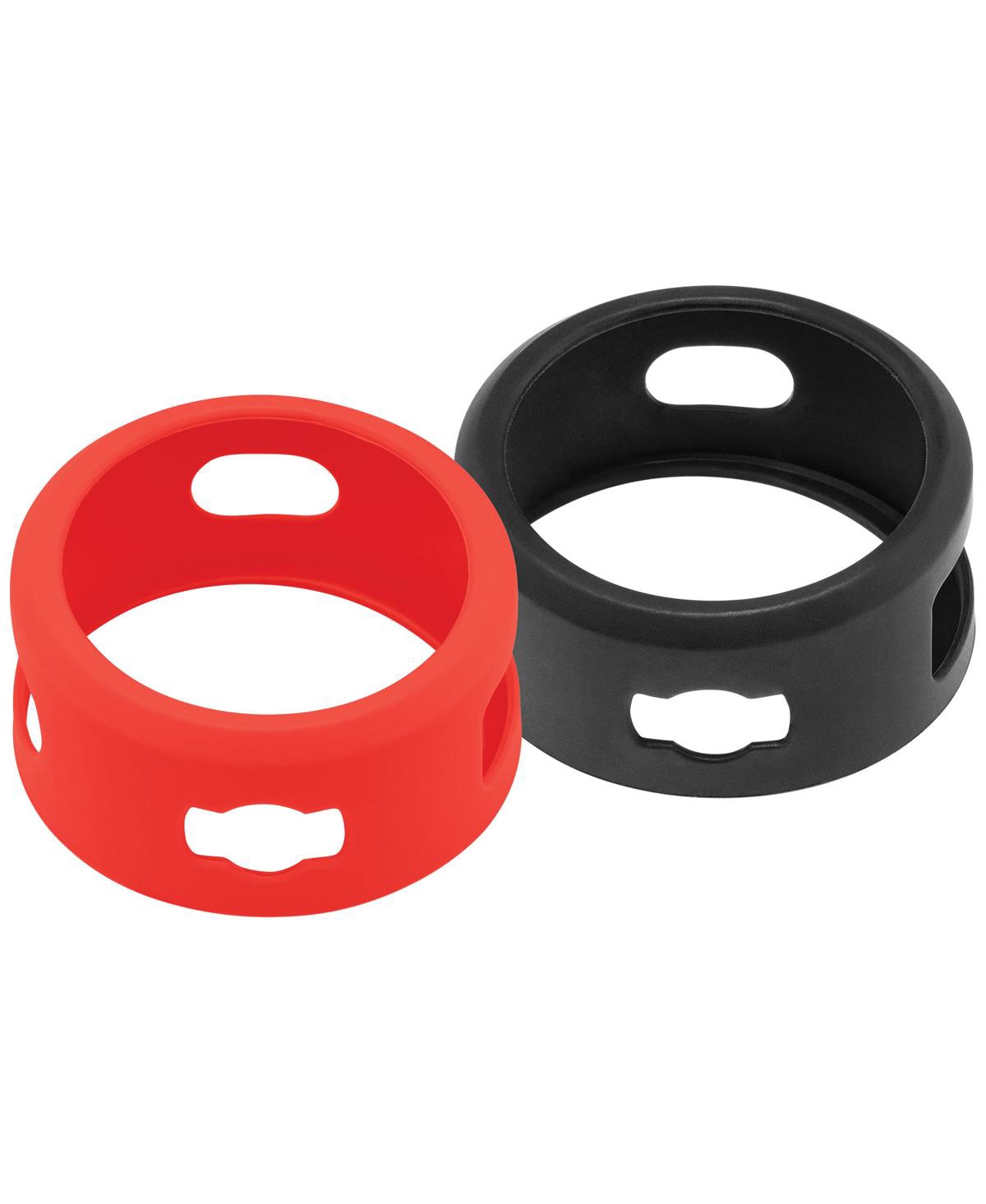 Westcott Fj-T1 Protective-Silicone Bumper Guard, 2-Pack, for Fj-T1 Wireless Flash Trigger - Red/black