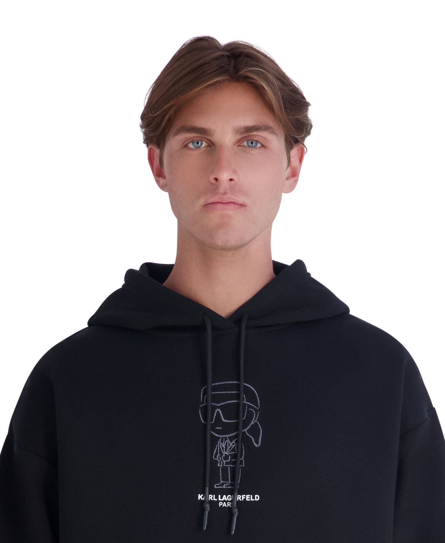 Men's Oversized Graphic Fleece Hoodie