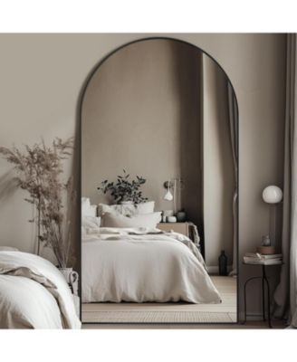 Full Length Mirror, 82"x44" Floor Mirror for Bedroom, Hanging Mounted for Living Room Cloakroom