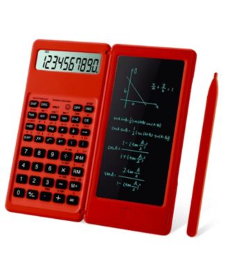 10 Digit Large Screen Scientific Calculator with Notepad for Students Office School