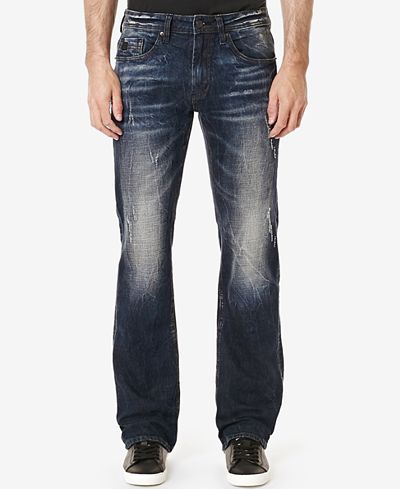 Buffalo David Bitton Men's King-X Slim-Fit Bootcut Jeans