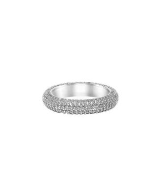 Crystal Round Polished Lyn Ring