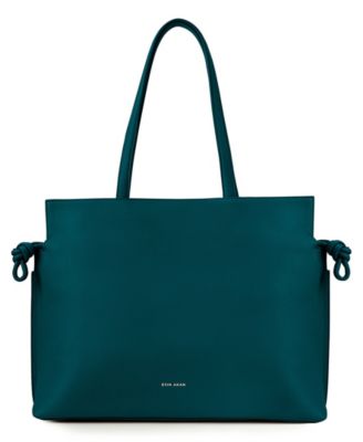 Emma Laptop Leather Large Tote Handbag