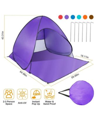 Outdoor Canopy Shelter, Pop-Up Setup for Camping, Travel and Outdoor Activities