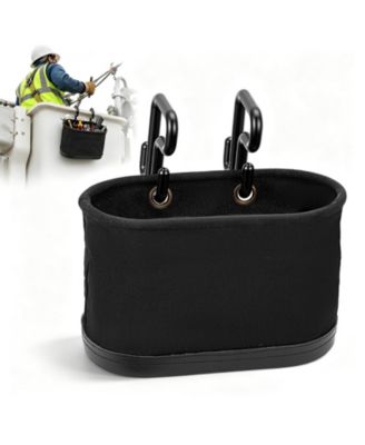 Canvas Bucket Tool Bag 14 Pockets For Industrial Maintenance Construction