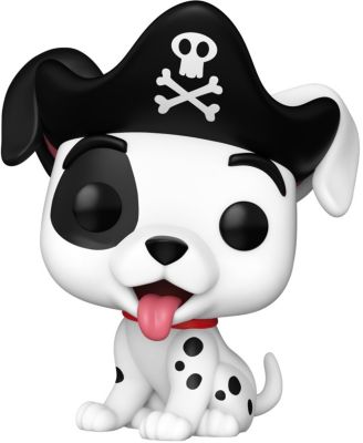 Pop! 101 Dalmatians Patch as a Pirate 3.7" Action Figure, Ages 3+