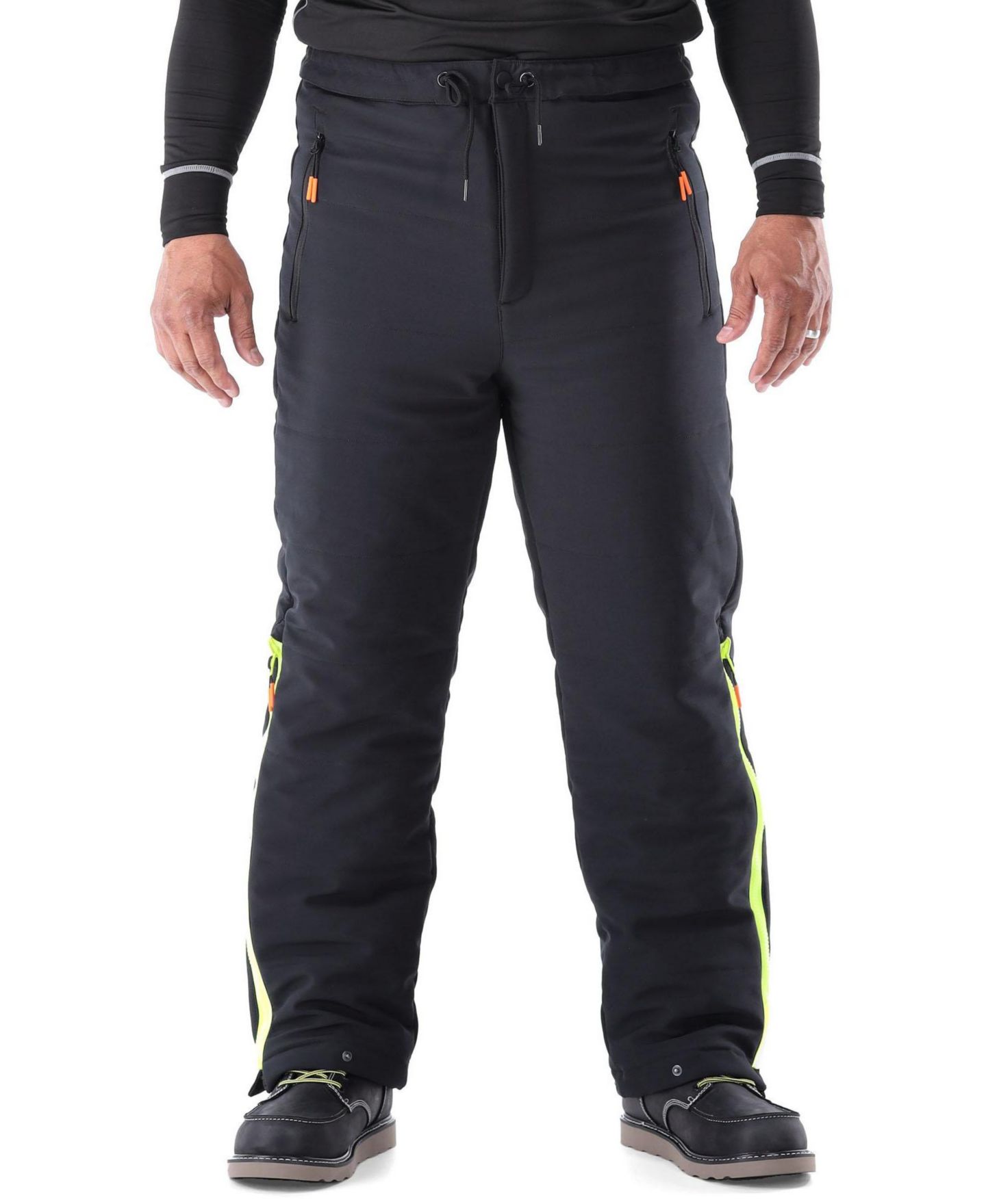 Мужские брюки RefrigiWear FrostFlex Insulated Quilted, цвет: Чёрный — фото 1