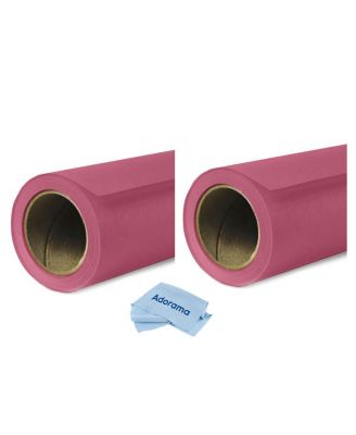 Widetone Seamless Background Paper, 86" x 36' - Ruby, 2-Pack