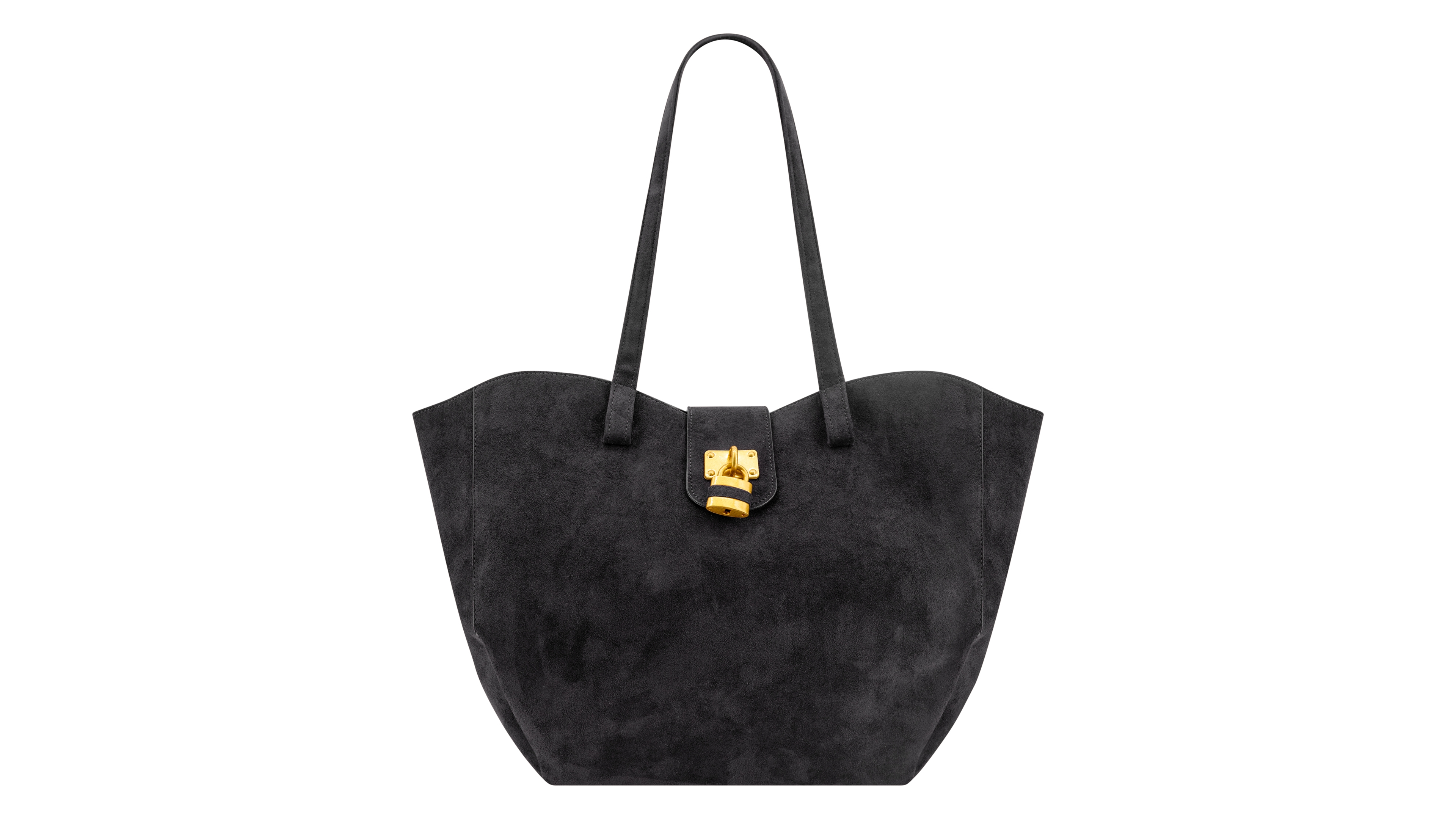 Like Dreams Harper Lock Gold-Tone Large Tote Handbag