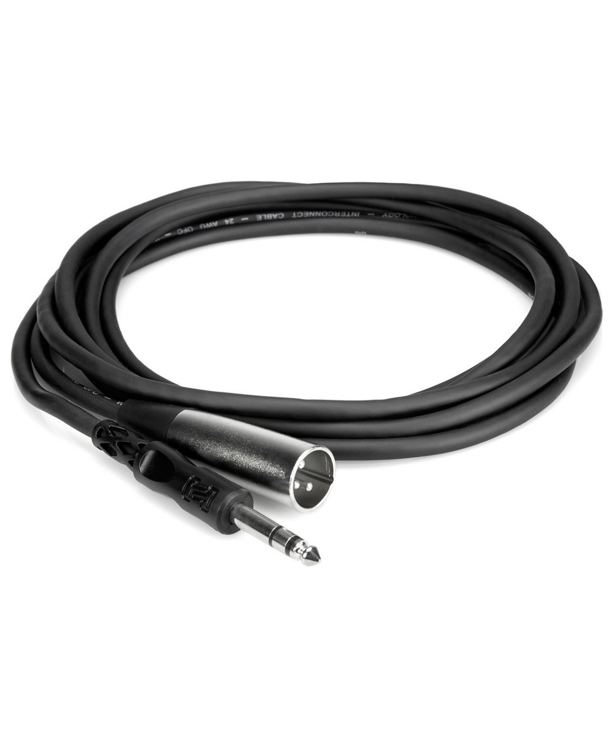 Hosa Technology 5' Balanced 3-Pin Xlr Male to Stereo (Trs) 1/4" Male Interconnect Cable