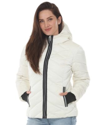 Women's Hooded Quilted Puffer Jacket