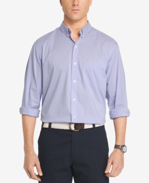 Image of Izod Men's Advantage Non Iron Gingham Shirt