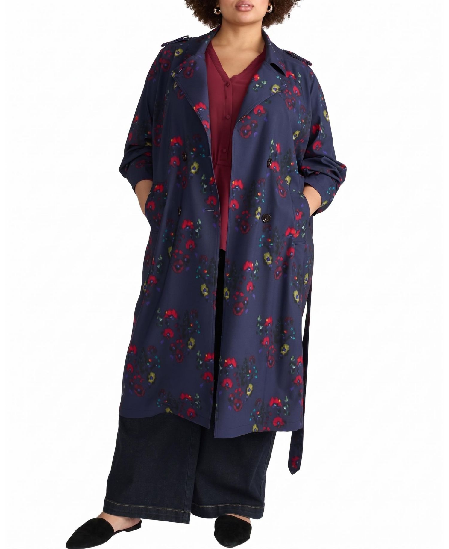 Plus Size Henning x US Park Soft Trench