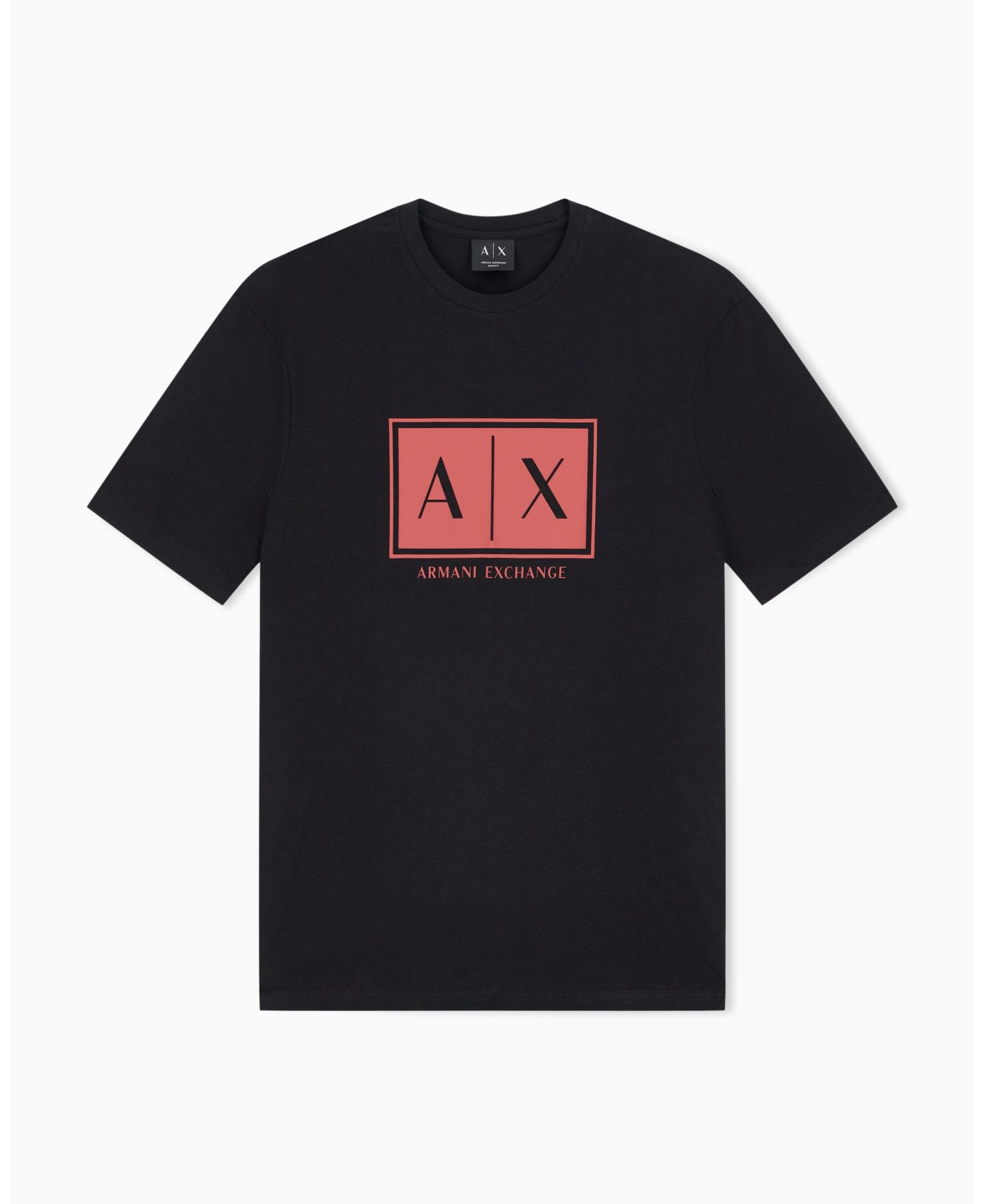Мужская футболка A|X Armani Exchange Box Logo, цвет: Alloy — фото 7