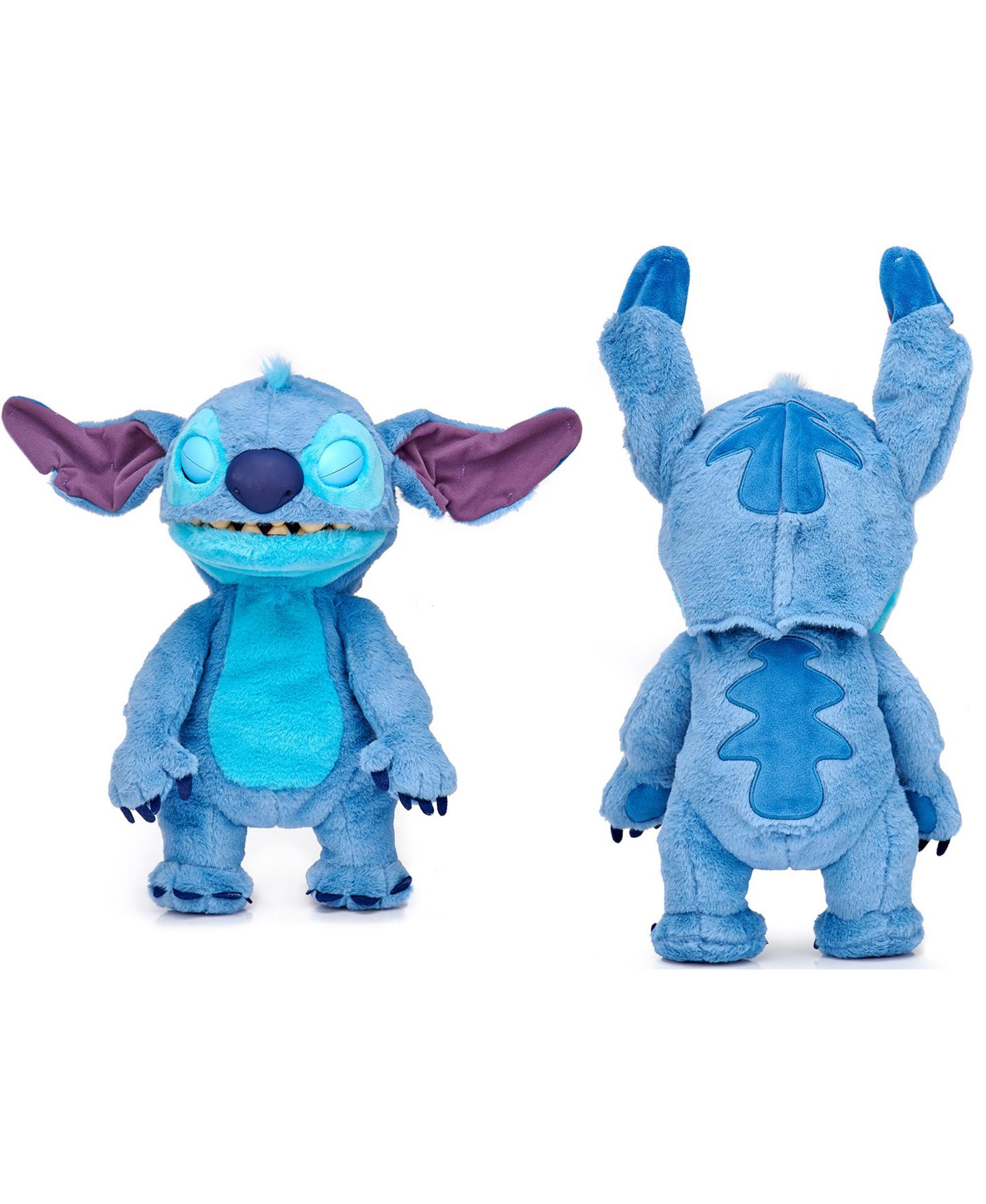 Детская мягкая игрушка WOW! STUFF Stitch 18" Interactive Puppetronic Plush, цвет: Синий — фото 3