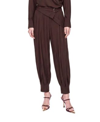 Women's Belted Harem Trousers