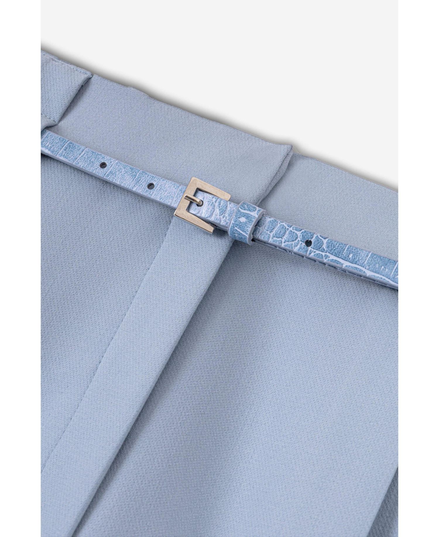 Women's Belt Detail Double Pleat Trousers