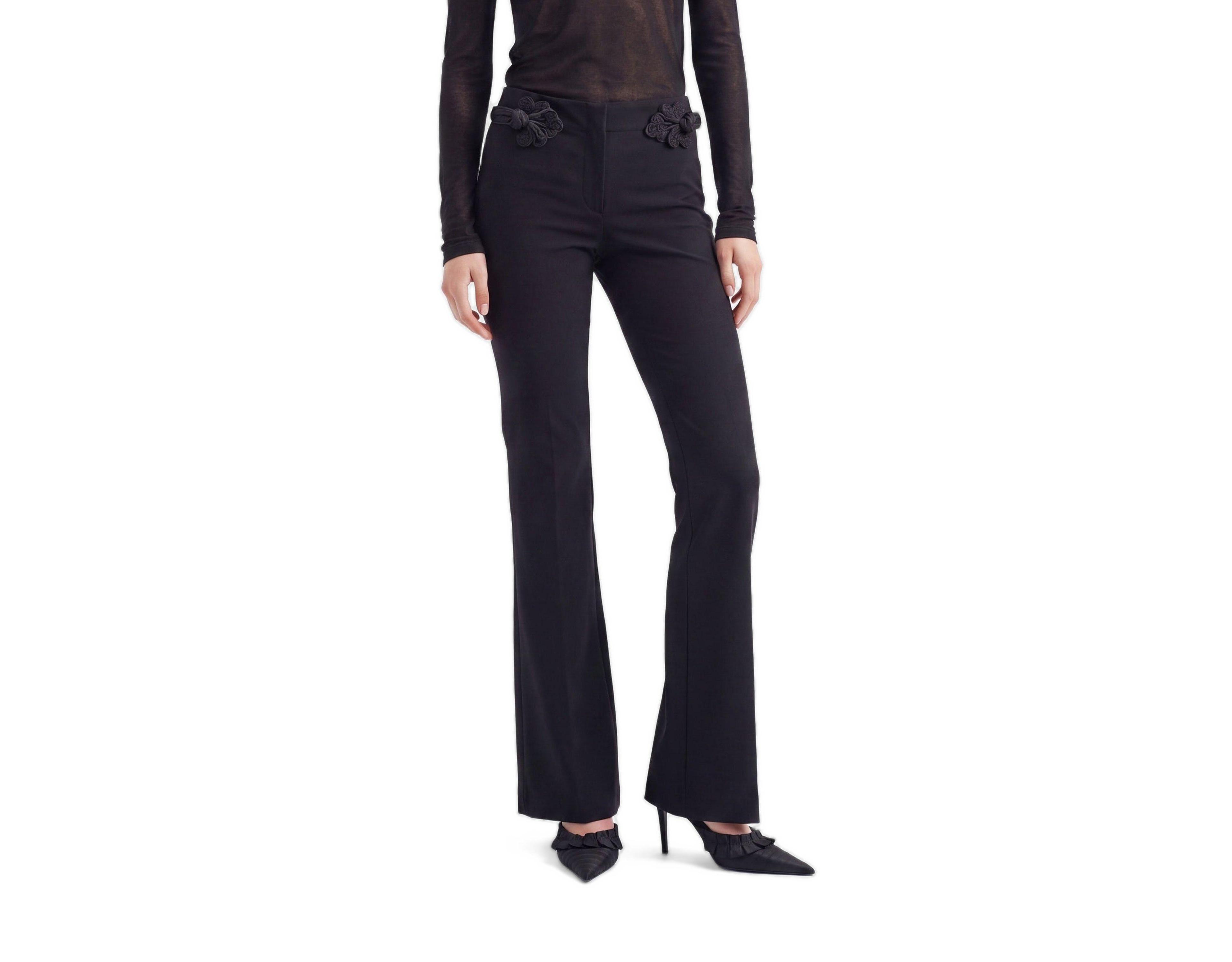 Nocturne Women's Accessory Detail Flare Trousers