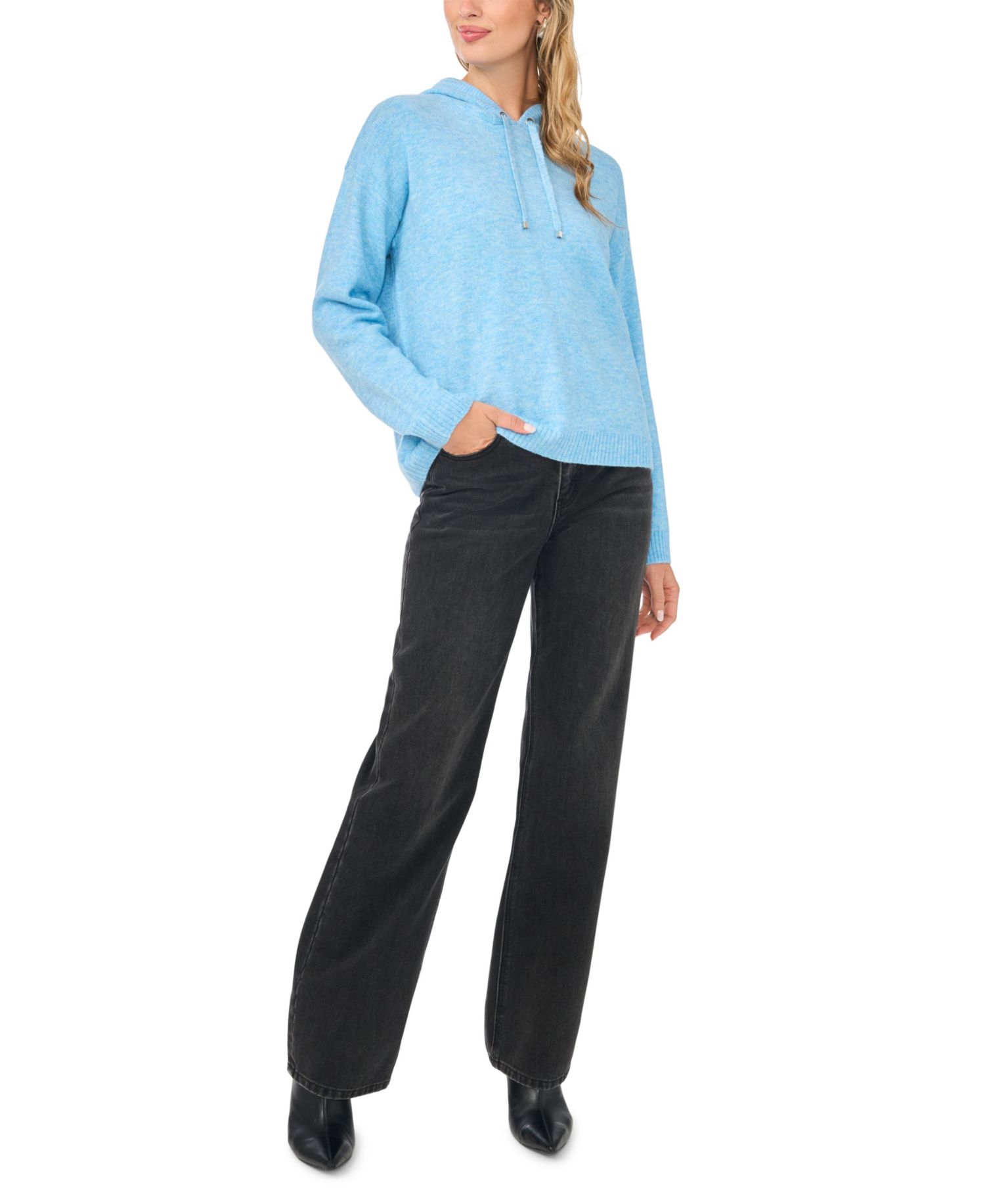 Women's Cozy Hooded Pullover Sweater
