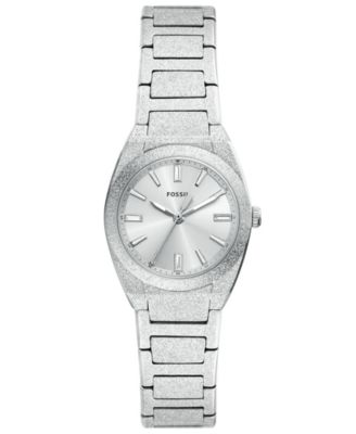 Women's Everett Quartz Water-Resistant Silver Stainless Steel Bracelet Watch 27mm