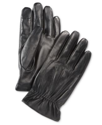 Ryan Seacrest Distinction Men's Leather Gloves, Created for Macy's - Macy's