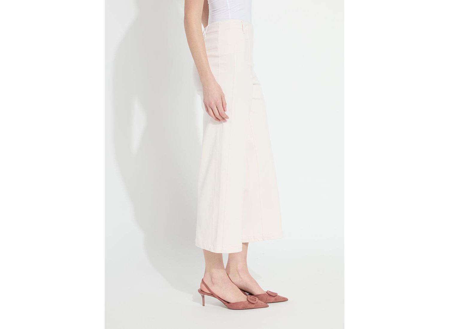 Women's Layton High-Rise Wide-Leg Cropped Jeans