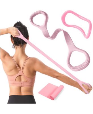 Figure 8 Resistance Band Set Yoga Pilates Physical Therapy Home Gym Workout Equipment