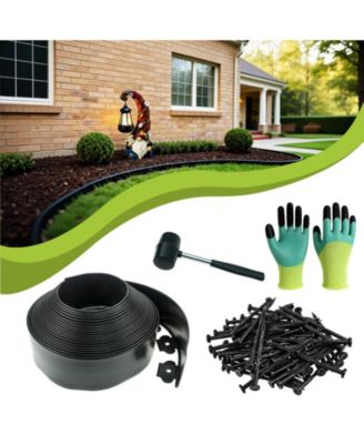 4IN X 50FT No Dig Landscape Edging Garden Border Kit