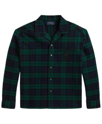 Boys' 8-20 Flannel Oversize the Plaid Big Shirt